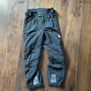 Descente Men's Vintage Black Insulated Ski Pants - 32R
